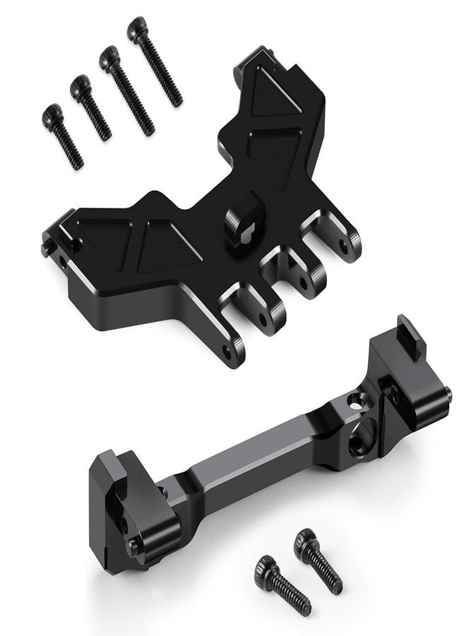 قطع غيار ترقية سيارة التحكم عن بعد SCX24 GX470 1/24، تتضمن قاعدة تثبيت المصد الأمامي وقاعدة تثبيت الهيكل الخلفي المصنوعة من سبائك الألومنيوم من مورلوردي. - Image 1